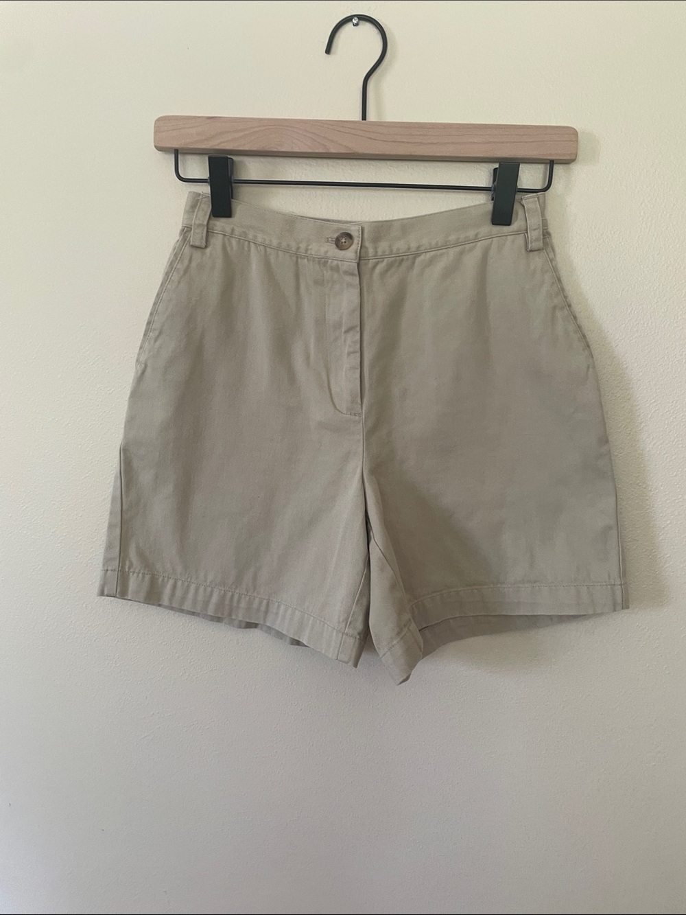 Vintage Khaki High Rise Shorts